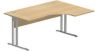 Table Compact asymétrique 90°