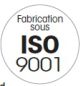 ISO 9001 : norme internationale qui défi nit les exigences d’un système de management de la qualité pour accroître la satisfaction des clients et améliorer le fonctionnement de l’entreprise.